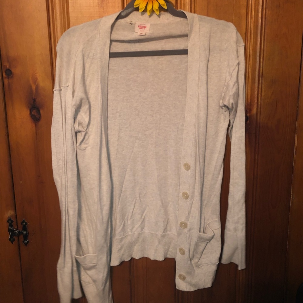 Cream cardigan